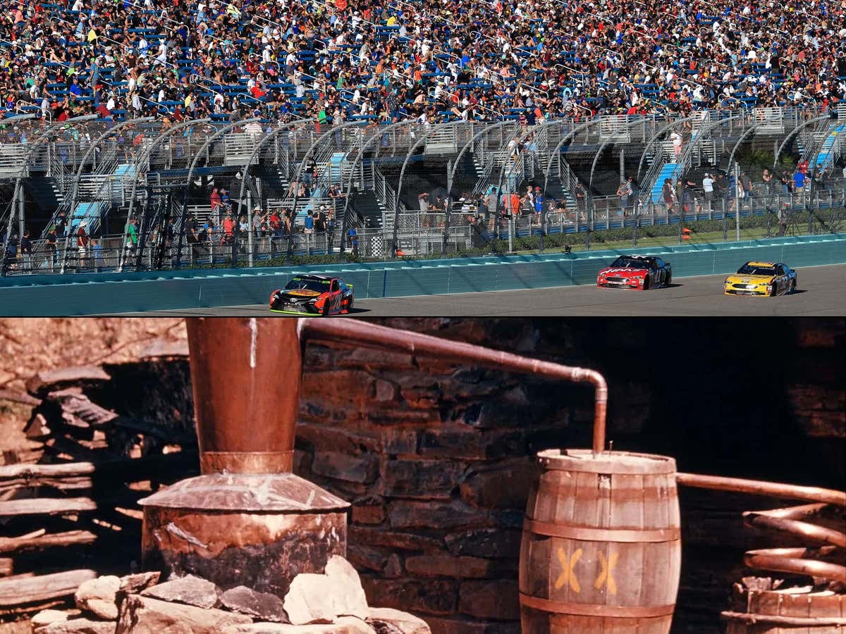 A Secret "Moonshine Cave" Has Been Discovered Under The Stands Of A NASCAR Track