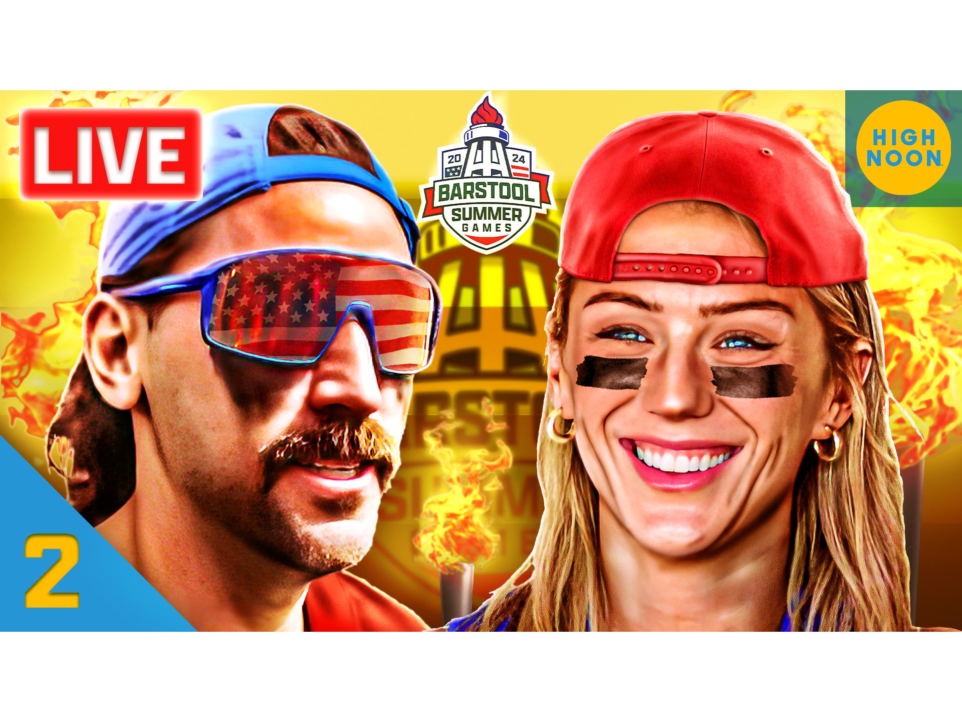 Barstool Summer Games Presented by High Noon: Day 2