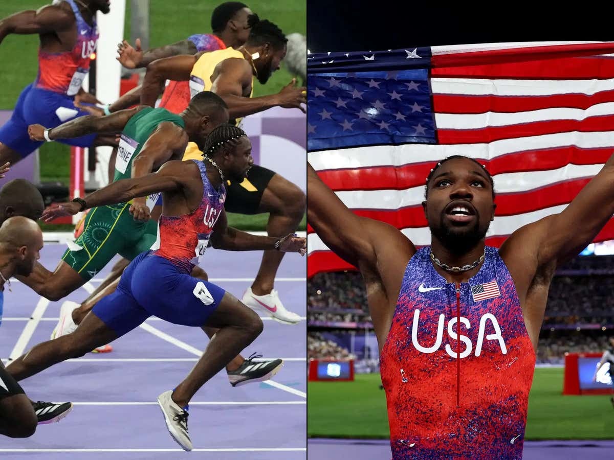 USA! NOAH LYLES WINS ARGUABLY GREATEST & CLOSEST 100M IN OLYMPICS HISTORY!