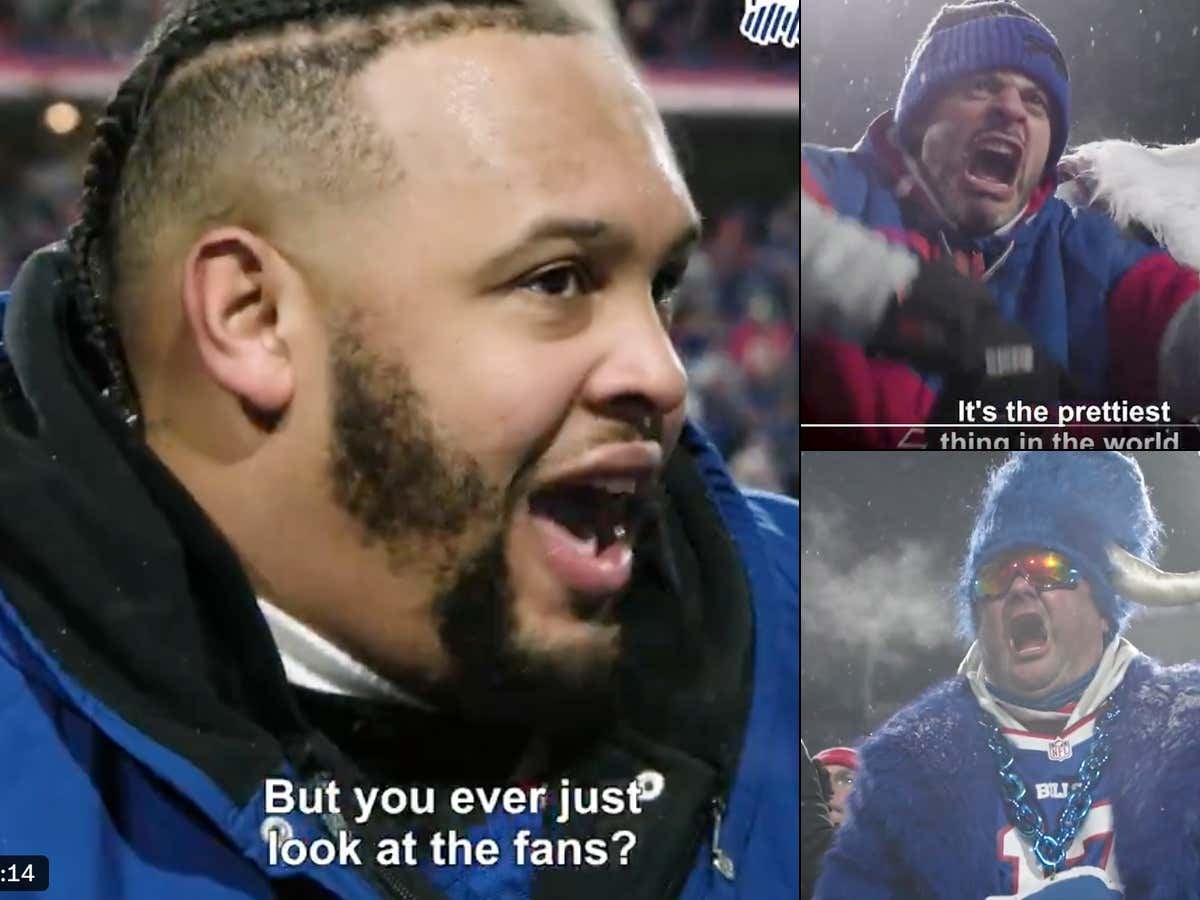 'It's Beautiful. They're Our People' - Dion Dawkins Staring At Bills Mafia In Awe Is Why Sports Will Always Be The Greatest Thing In The World