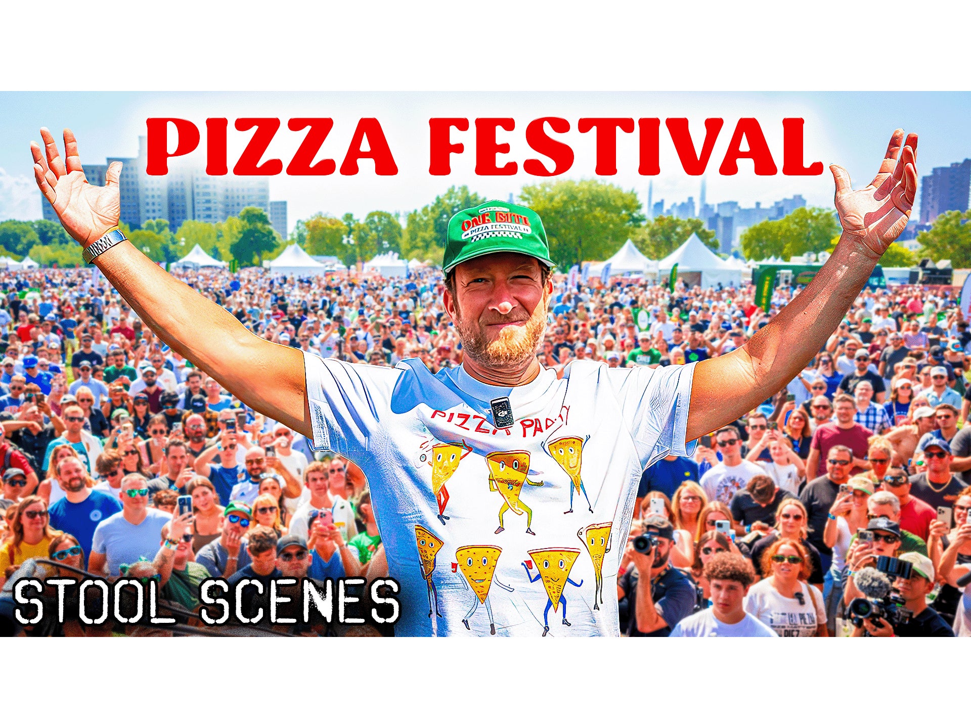 Dave Portnoy Hosts Biggest Pizza Festival Ever | Stool Scenes