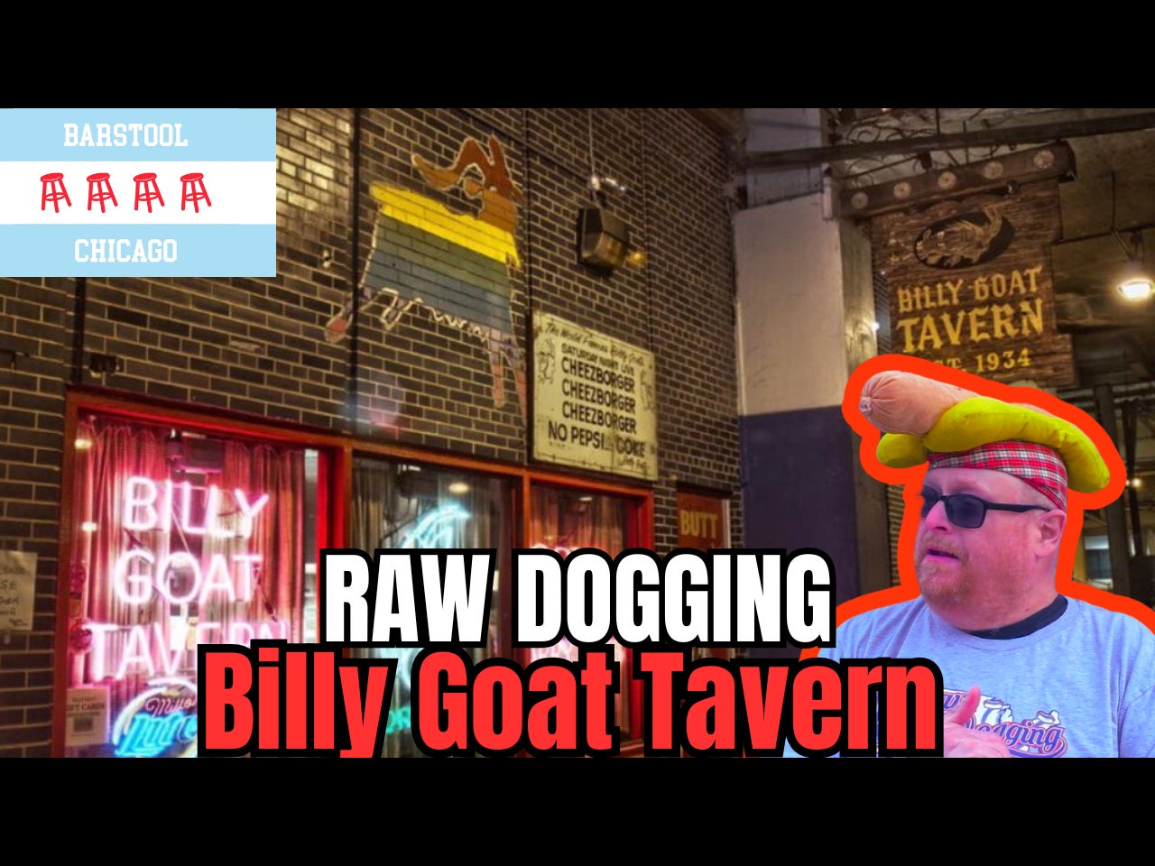 Raw Dogging at The Original Billy Goat Tavern