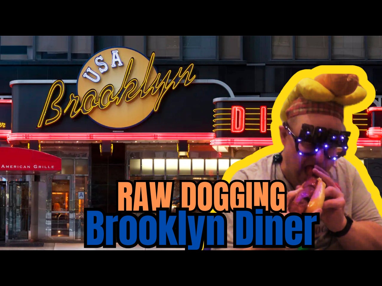 Raw Dogging at Brooklyn Diner in  Times Square