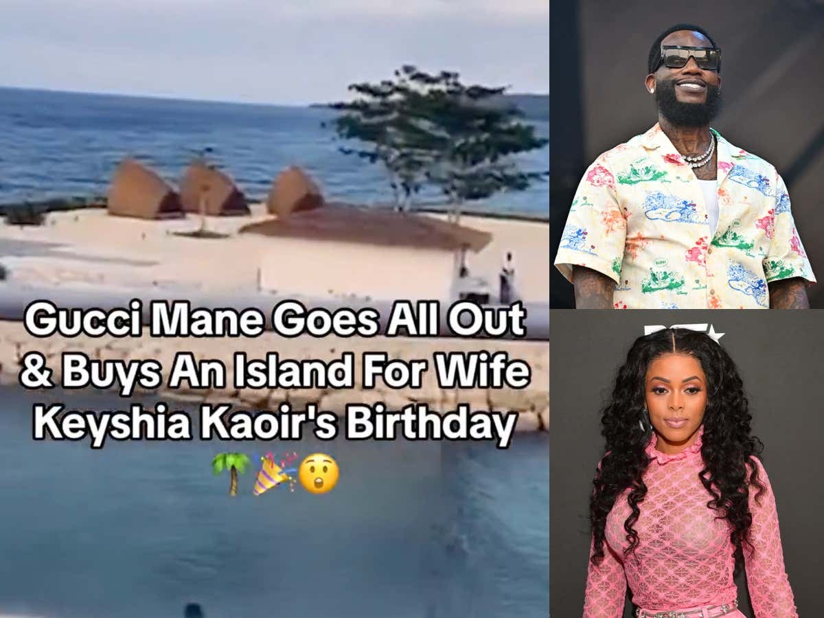 Gucci Mane Has Purchased Wife Keyshia Kaoir a Private Island For Her Birthday