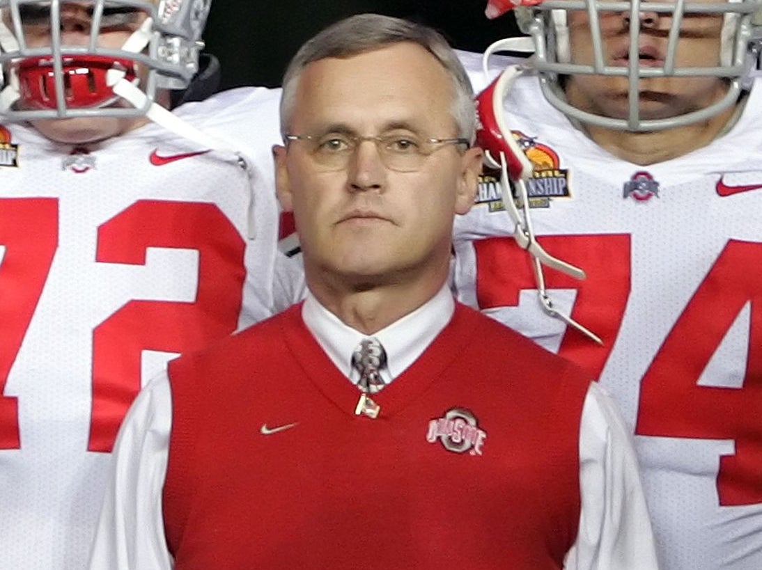 Jim Tressel Has Scrapped All Of My Punishment Ideas And Says I Have To Walk From Dallas To Houston If Ohio State Loses To Texas