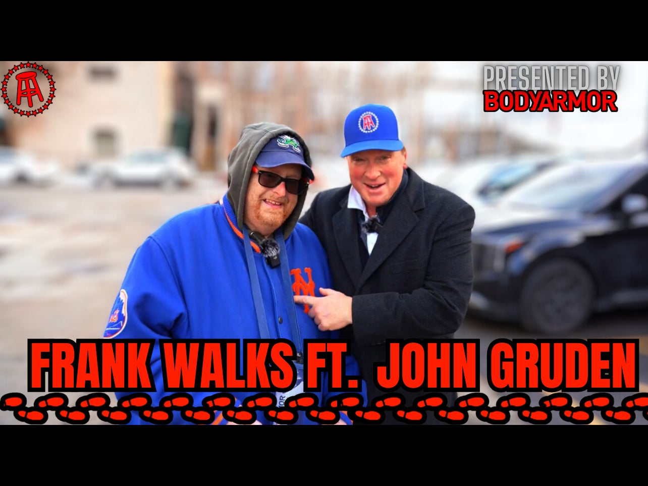 Frank Walks Episode 38: Jon Gruden Presented by BODYARMOR