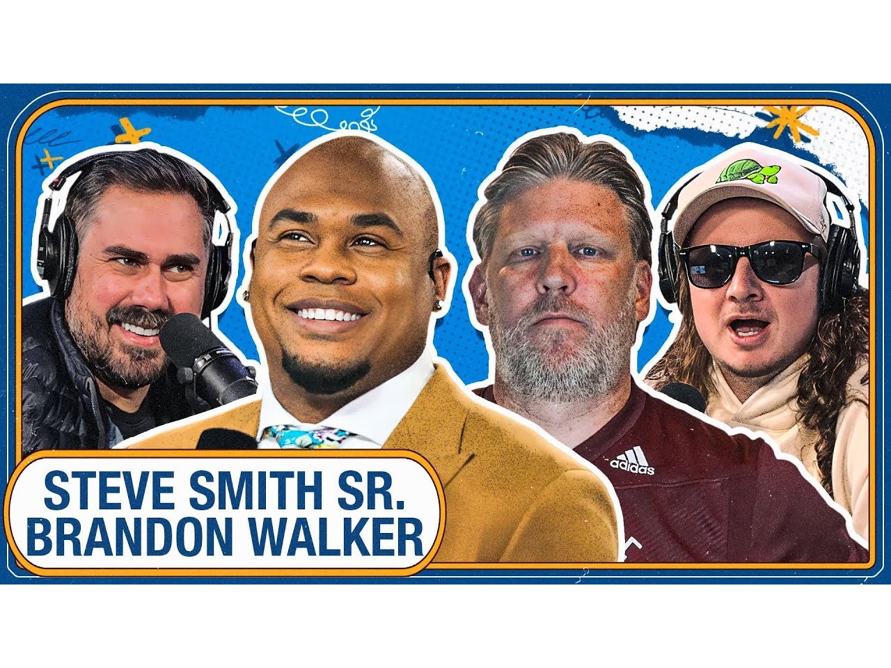 FULL VIDEO EPISODE: NFL With Steve Smith, The Jameis Winston Experience, CFB With Brandon Walker And Listener Submitted Pardon Your Takes