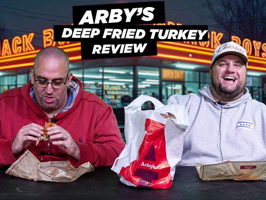 The Snack Boys Feast On Arby's Deep Fried Turkey Gobbler Sandwich For Thanksgiving