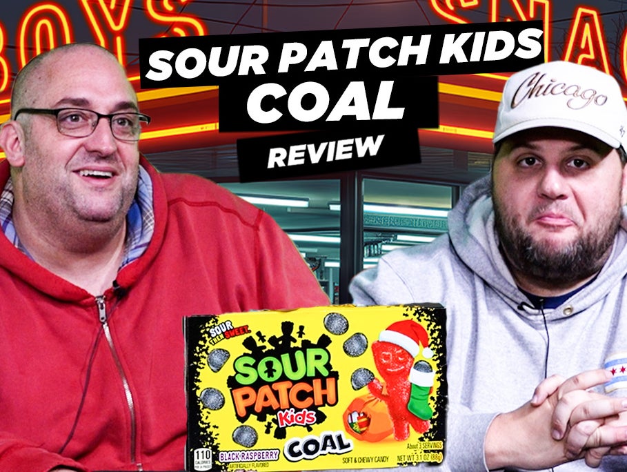 Sour Patch Kids Got Into The Christmas Spirit With Sour Patch Coal